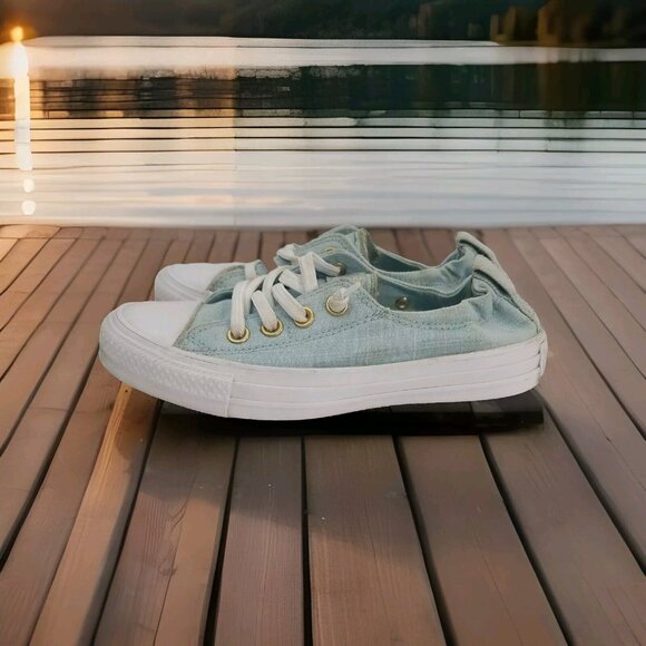 Converse Shoes - ✅Womens Converse Chuck Taylor All Star Sneakers Sz 5 Slip-on Shoreline Shoe CTAS